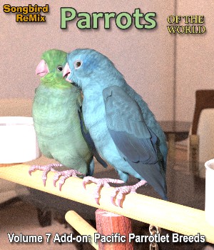 Songbird ReMix Parrots v7 Breeds